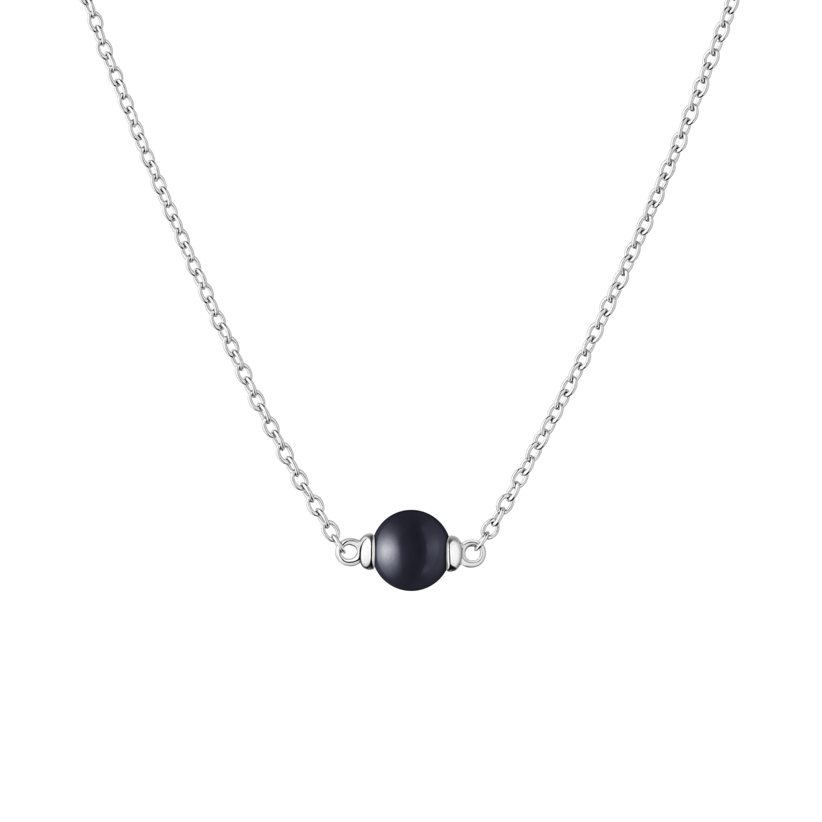 vaikiskas juodo perlo pakabukas grandinele kriktynoms sutvirtinimui bervanoei pirmai komunijai dukrai kriktadukrai kriksto mamai sesei merginai vaikui