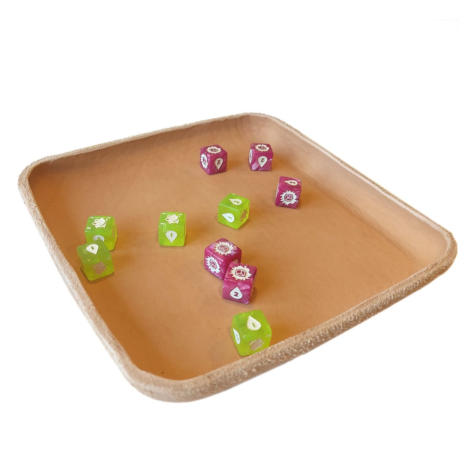 kauliuku ridenimo lekte dice tray leather odinis naturalios tikros odos is indelis bliudelis dubenelis is odos staki zaidunans  dovana geimeriui BGG board games acsesories 