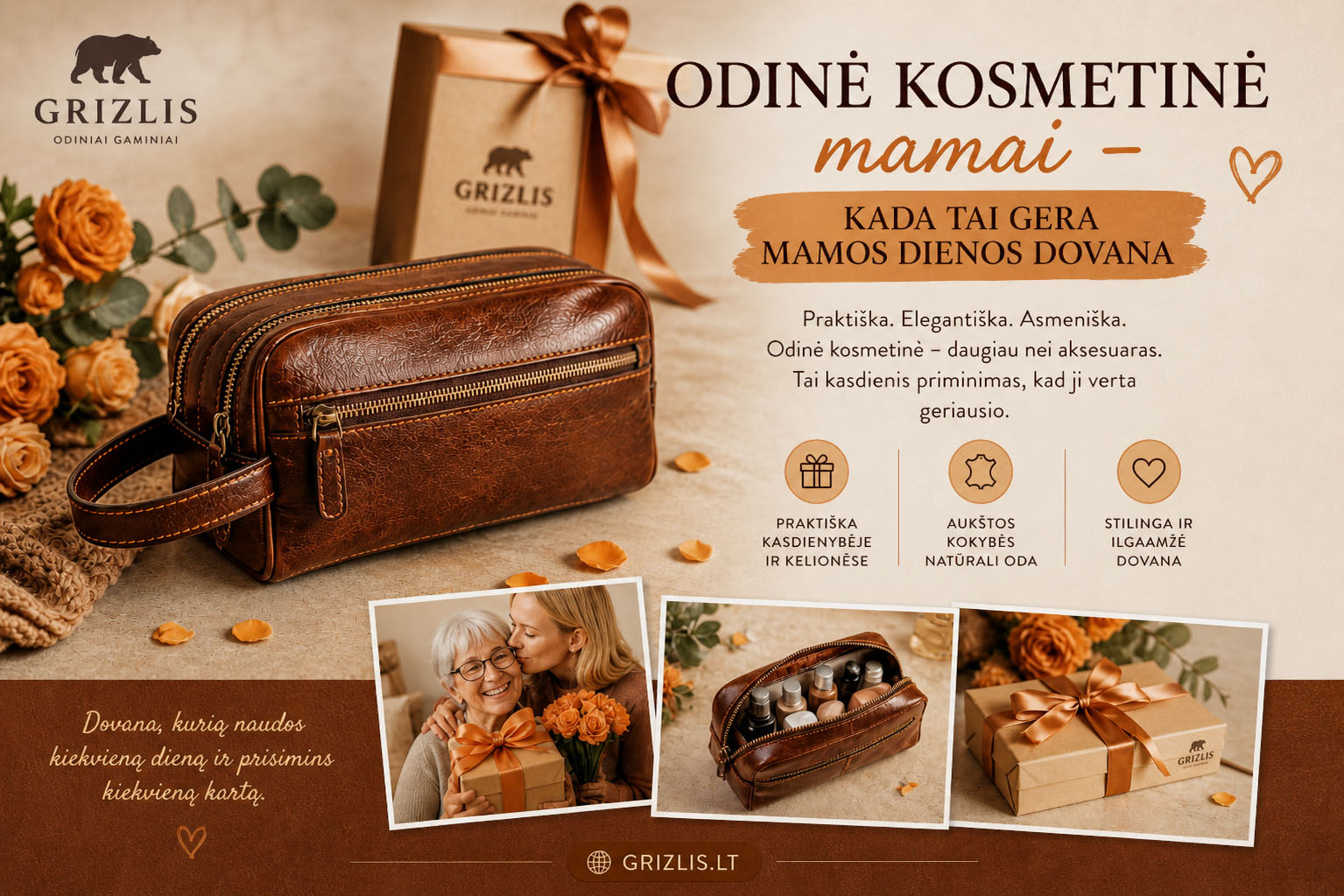 grizlis.lt mamos dienos dovanos kosmetine kaip issirinkti tinkama